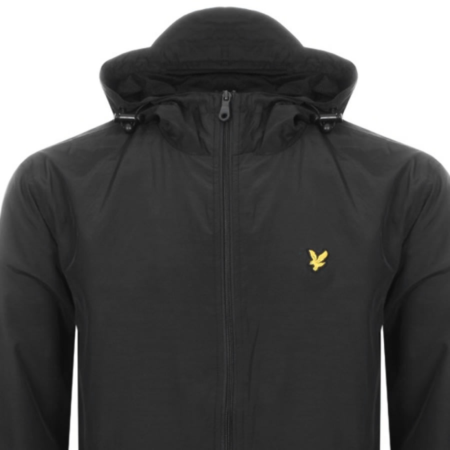 Alternative Image for ProductLyle And Scott Hooded Windbreaker Jacket Black2